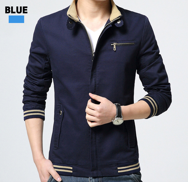 Brand New Spring Autumn Men Casual Jacket Coat Men&
