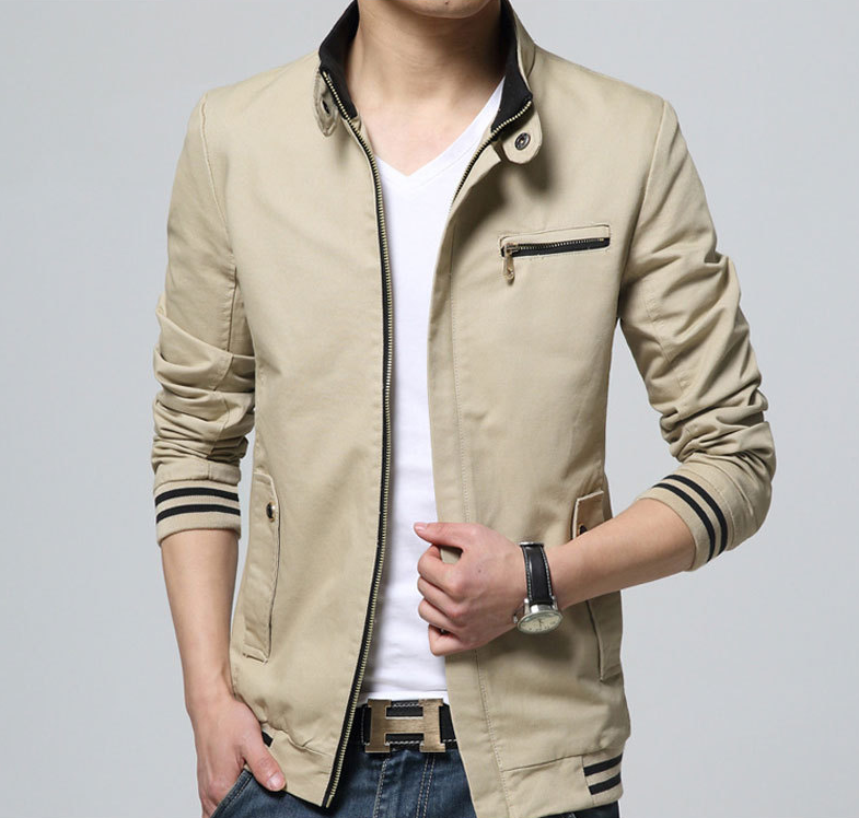 Brand New Spring Autumn Men Casual Jacket Coat Men&