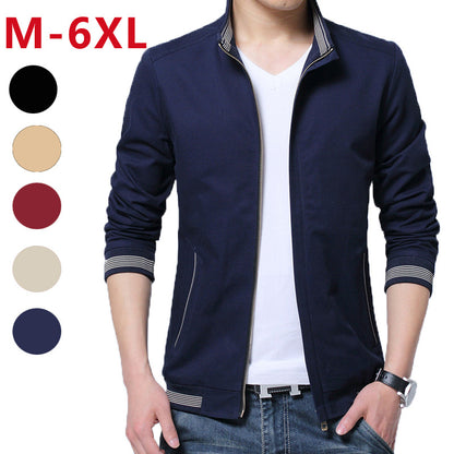 Brand New Spring Autumn Men Casual Jacket Coat Men&
