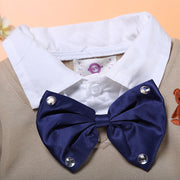 Children's Clothing Sweater Denim Suit Gentleman Bow Tie