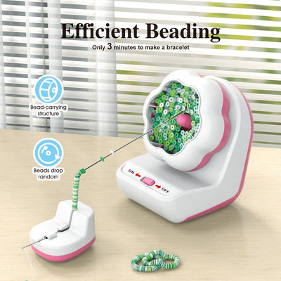 Electric Automatic Bead Stringing Machine Stringing Bowl Educational Toys